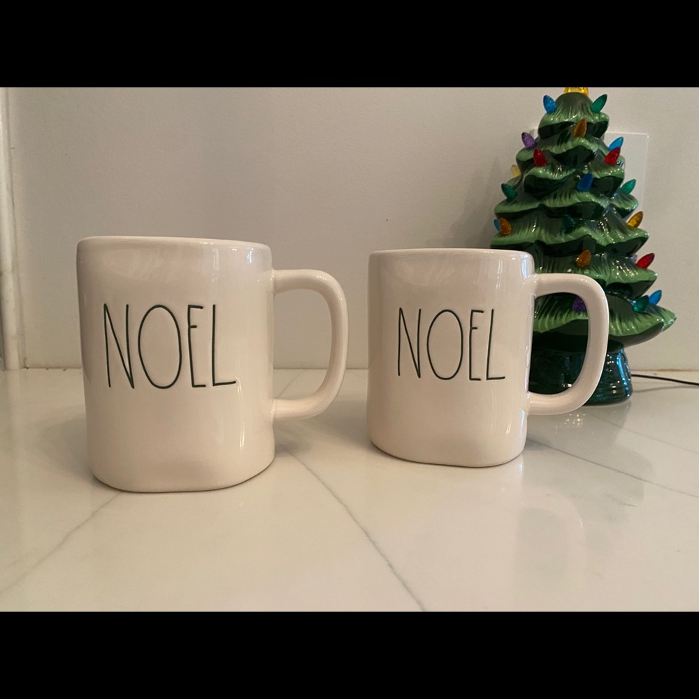 Rae Dunn Noel Christmas Mugs
